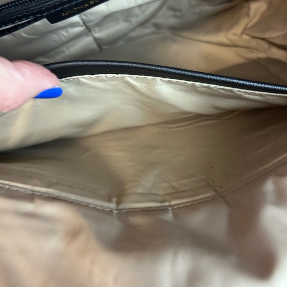 Michael Kors tan and black cheetah print handbag with lots of storage. - Picture 5 of 13